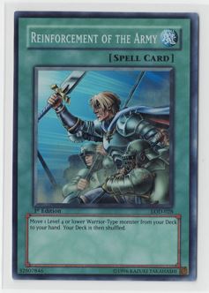 遊戯王 入荷情報】 増援 スーパー 旧アジア版 1stED 状態EX LOD-028