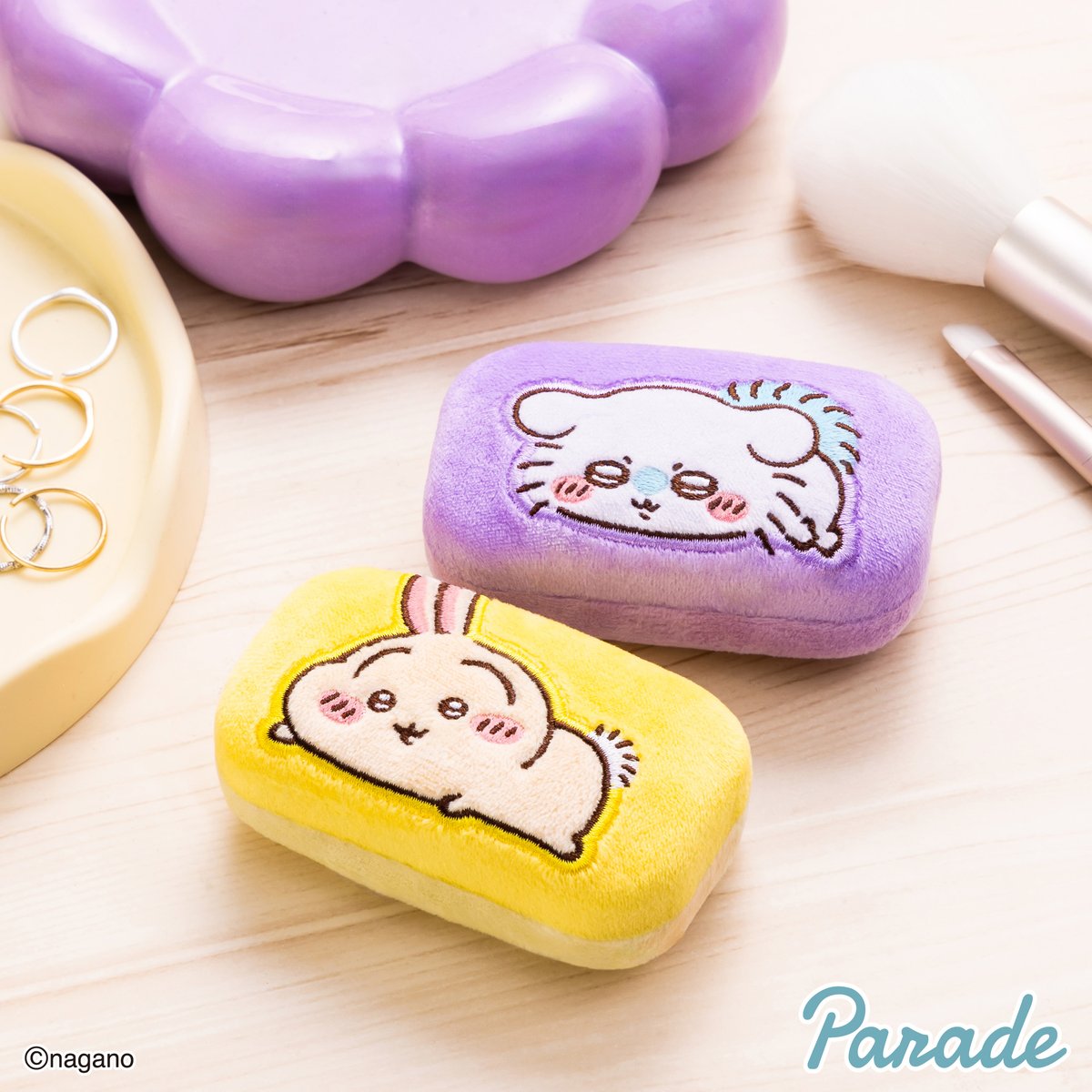 ラウンドワン限定】ちいかわ ふわふわバッグ〜イメチェンすがた〜 4点