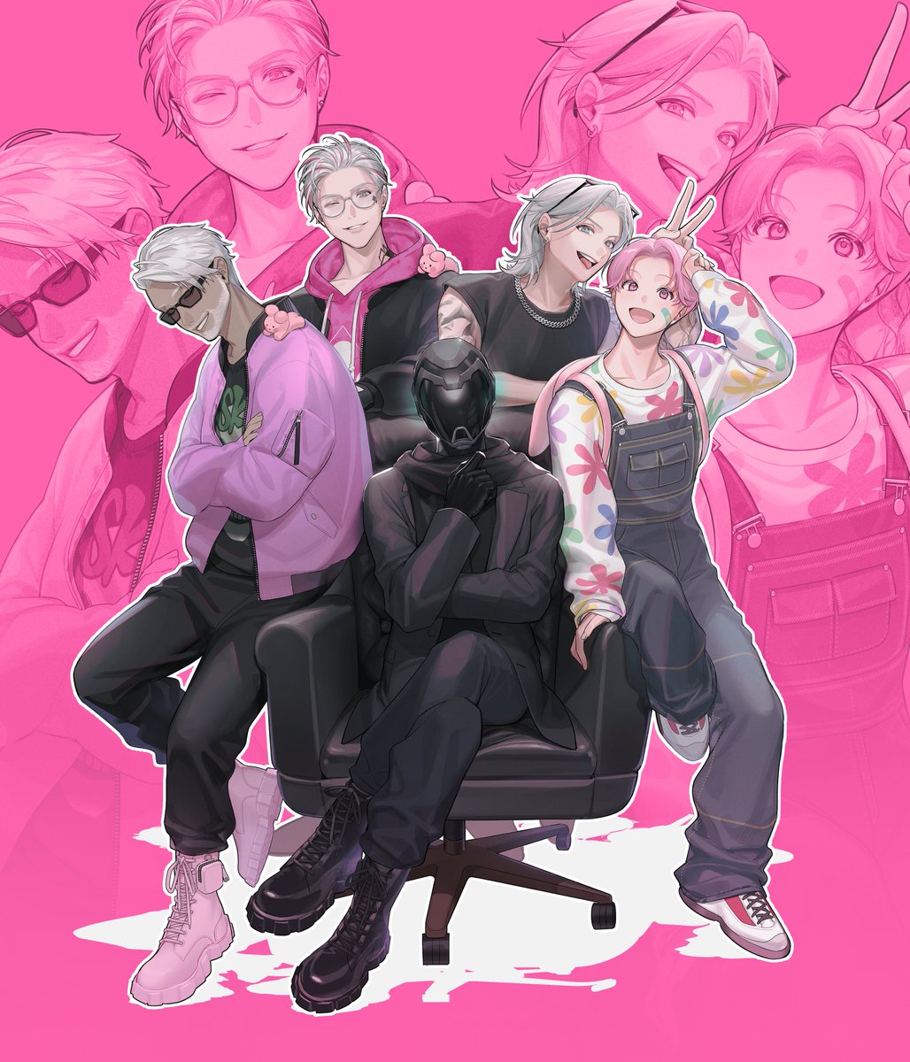 GRPLにご出演の868の5名宛のフラスタのお手伝いをさせていただきました