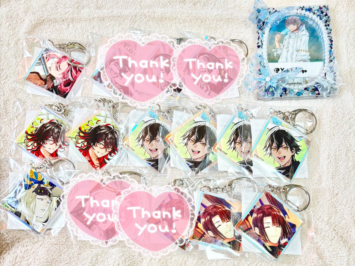 FGO ホテルカルデア カプセルトイ 缶バッジ アクリルキーホルダー 蘆屋