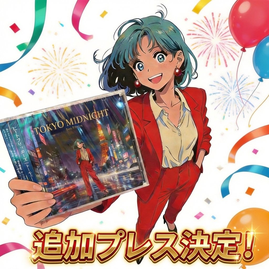 ありがとうございます！ Beat Flickers 1st Album 『TOKYO MIDNIGHT