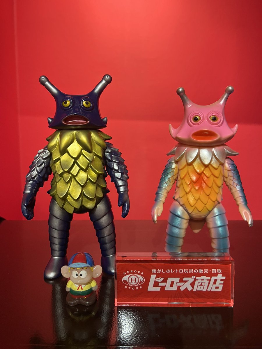 ギロ星獣⭐️ 左はマーミット、右はブルマァク👍 マーミットはレアだな