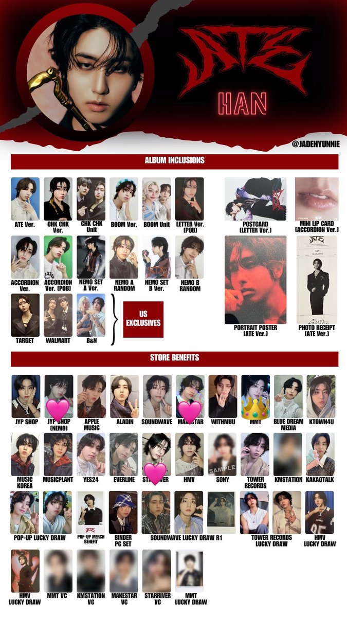 交換】straykids stray kids スキズ 過去 特典 トレカ ATE 譲