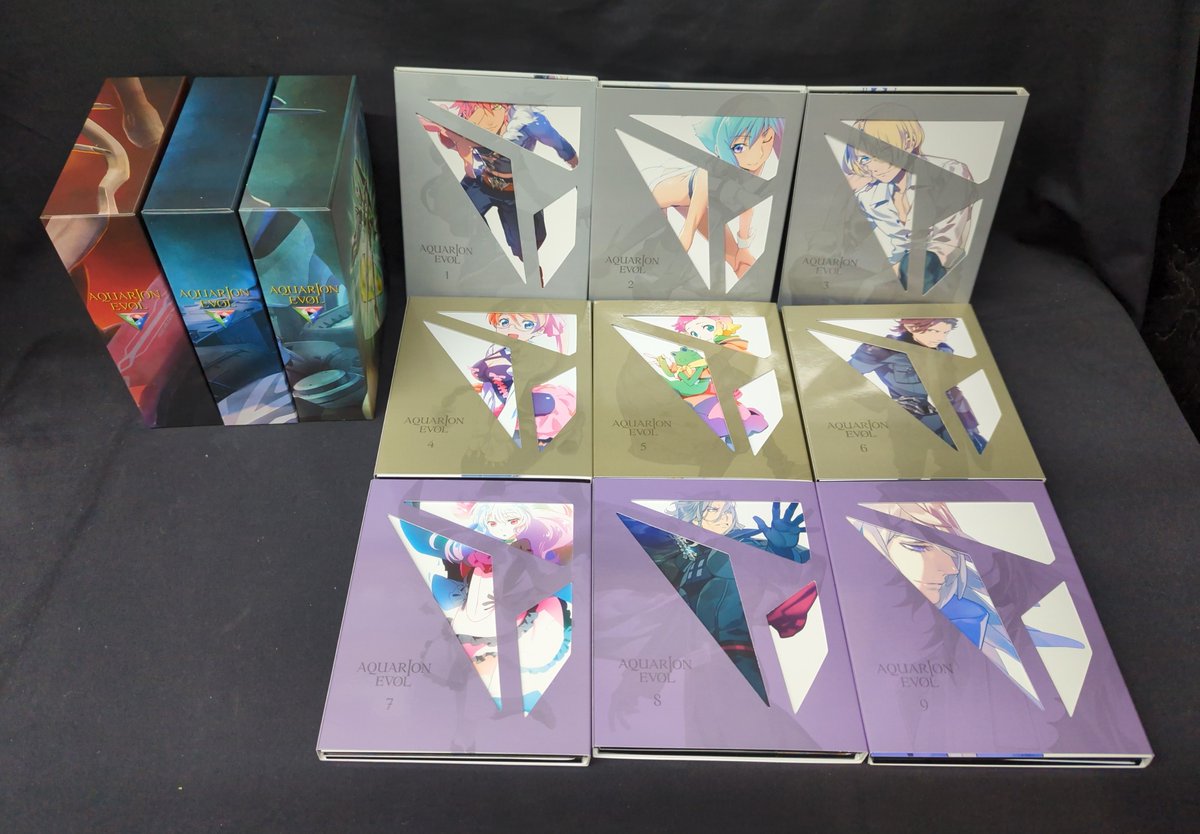 入荷情報】 アクエリオンEVOL DVD初回全9巻セット 通販はコチラ