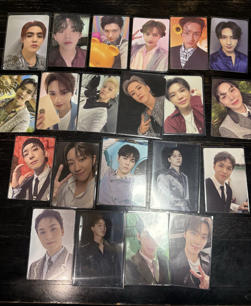 SEVENTEEN セブチ アルバム 過去 トレカ 交換 譲) エスクプス