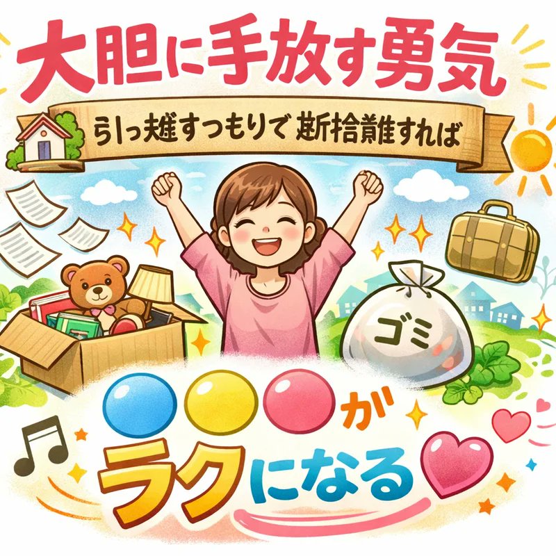 本格的な断捨離をして気づいたこと。 手放しているのはモノじゃなく