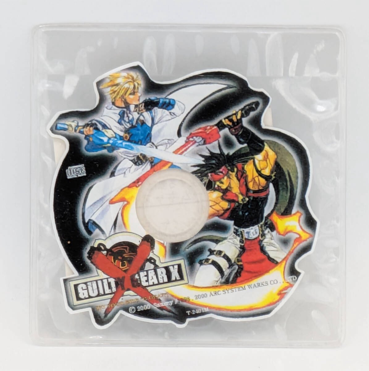 DC版ギルティギアゼクスの特殊形状CDの格好良さも伝えなきゃ （8cm