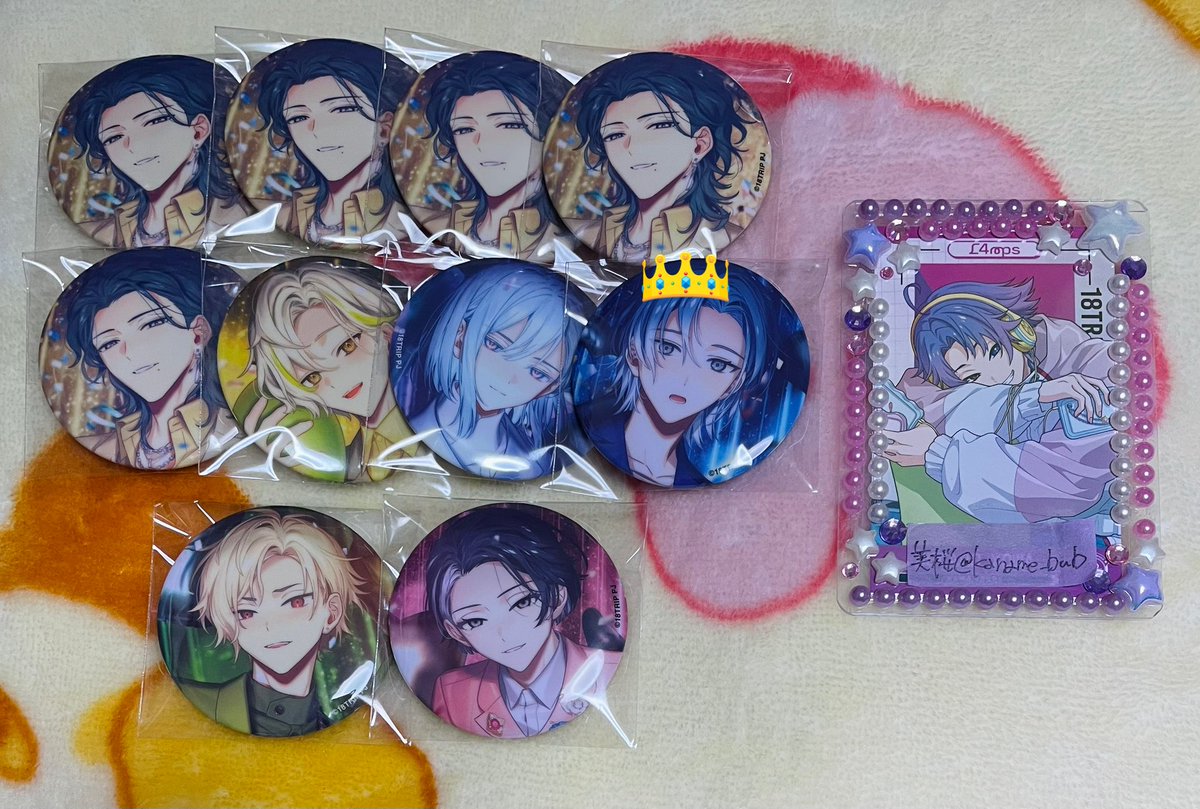 18TRIP エイトリ Best Wishes Snap キャラバッジ コレクション vol.8
