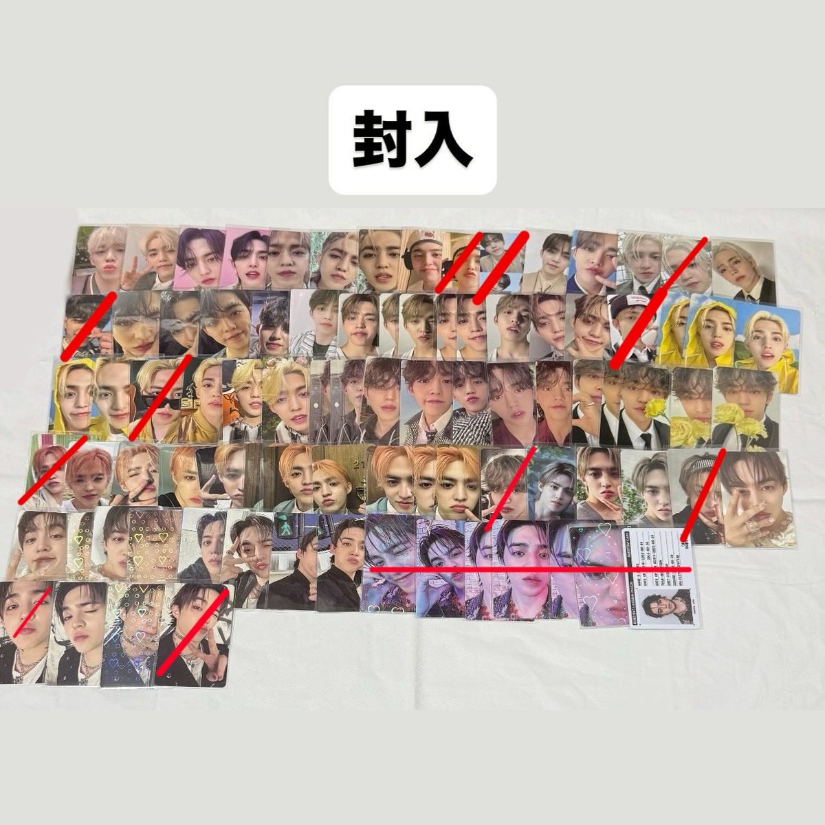 SEVENTEEN セブチ 過去 封入 特典 ラキドロ ツアー トレカ 交換 譲
