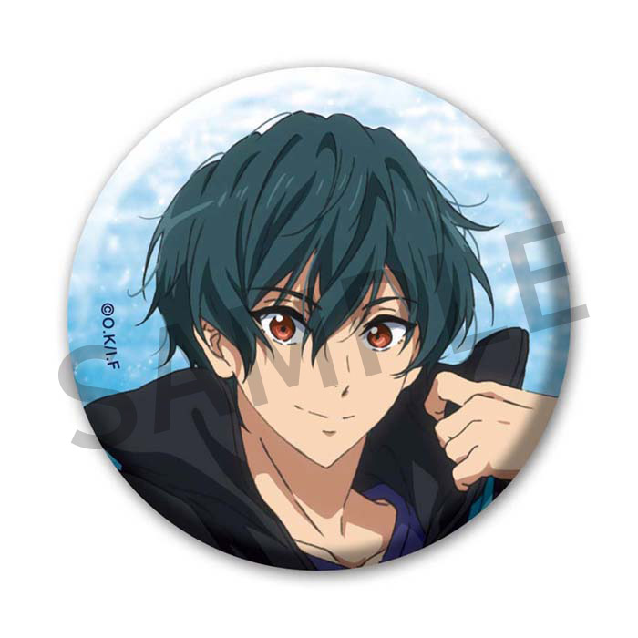 Free!FS】 「缶バッジ【遙、凛、郁弥、真琴】」若干数再入荷しました