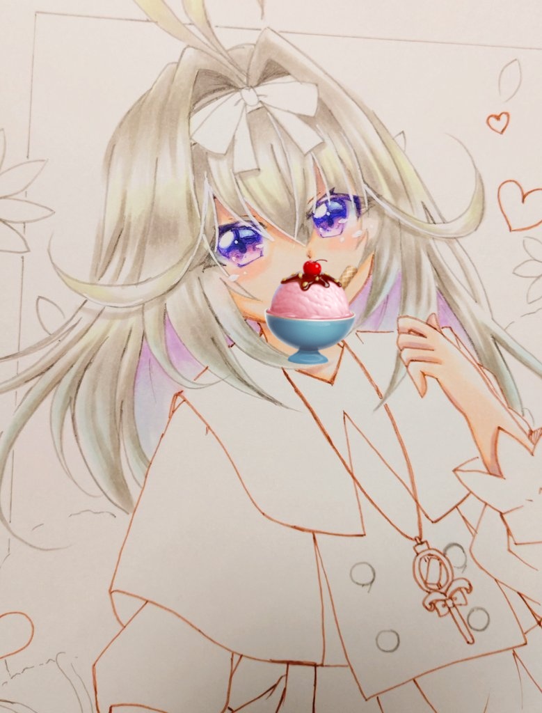 るるかちゃん塗ってる❤めっちゃ綺麗に塗れてる🥰 #名探偵プリキュア