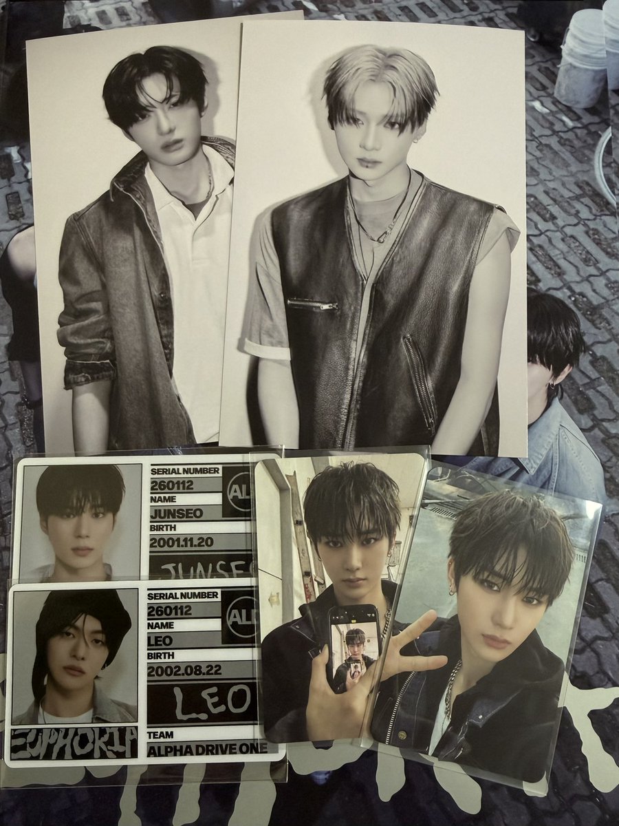 ALPHA DRIVE ONE ALD1 EUPHORIA 封入 トレカ ポストカード 【譲】画像