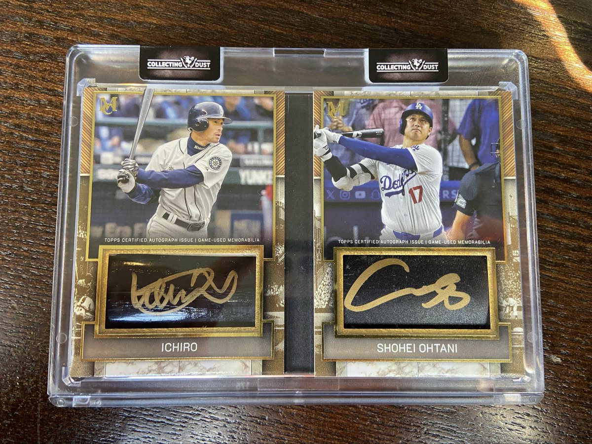 Topps Museum Collection 2025 イチロー×大谷翔平 デュアル直筆。 残り