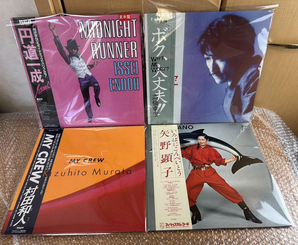 ⚡ヤフオク出品⚡️ シティー・ポップ/CITY POP 【LP30種 + EP1種