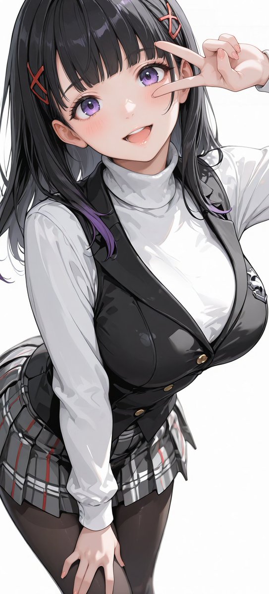 午後もがんばってね♡ SFW anime illustration