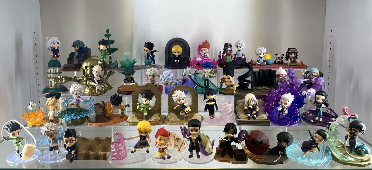 歴代デスクトップハンター大集合✨✨ #フィギュアの日