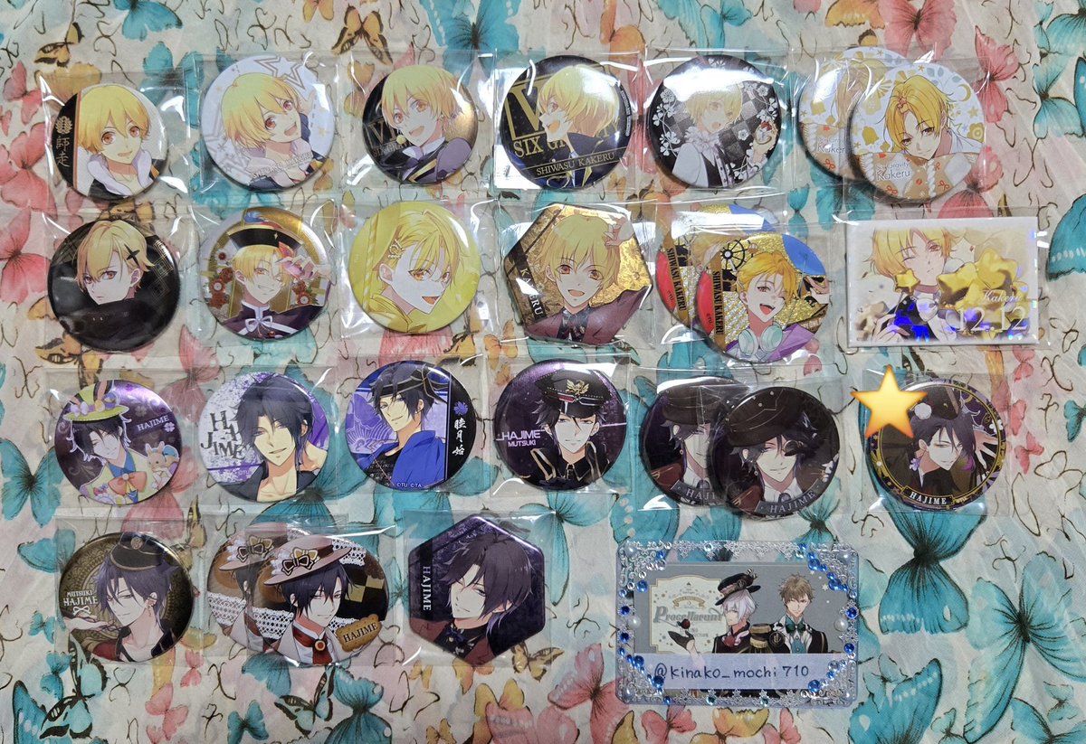 交換】 ツキウタ。 わんぱく 月華月 同異種 缶バッジ 譲： 画像1～4 駆