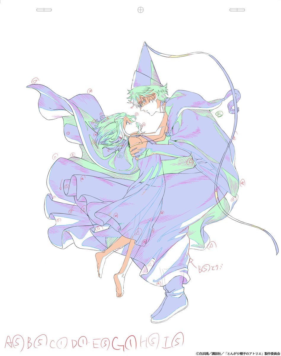 TVアニメ「#とんがり帽子のアトリエ」 本PVより、ココ＆キーフリーの