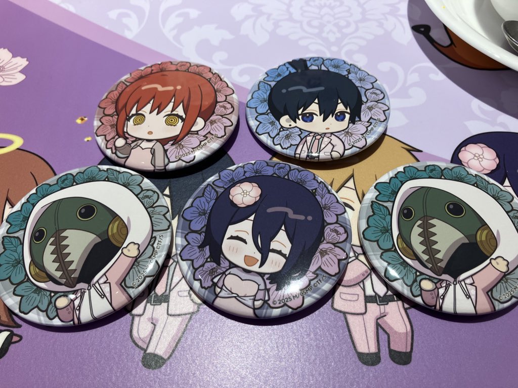 ミニキャラ缶バッジコンプだな！？ #劇場版チェンソーマン #レゼを110