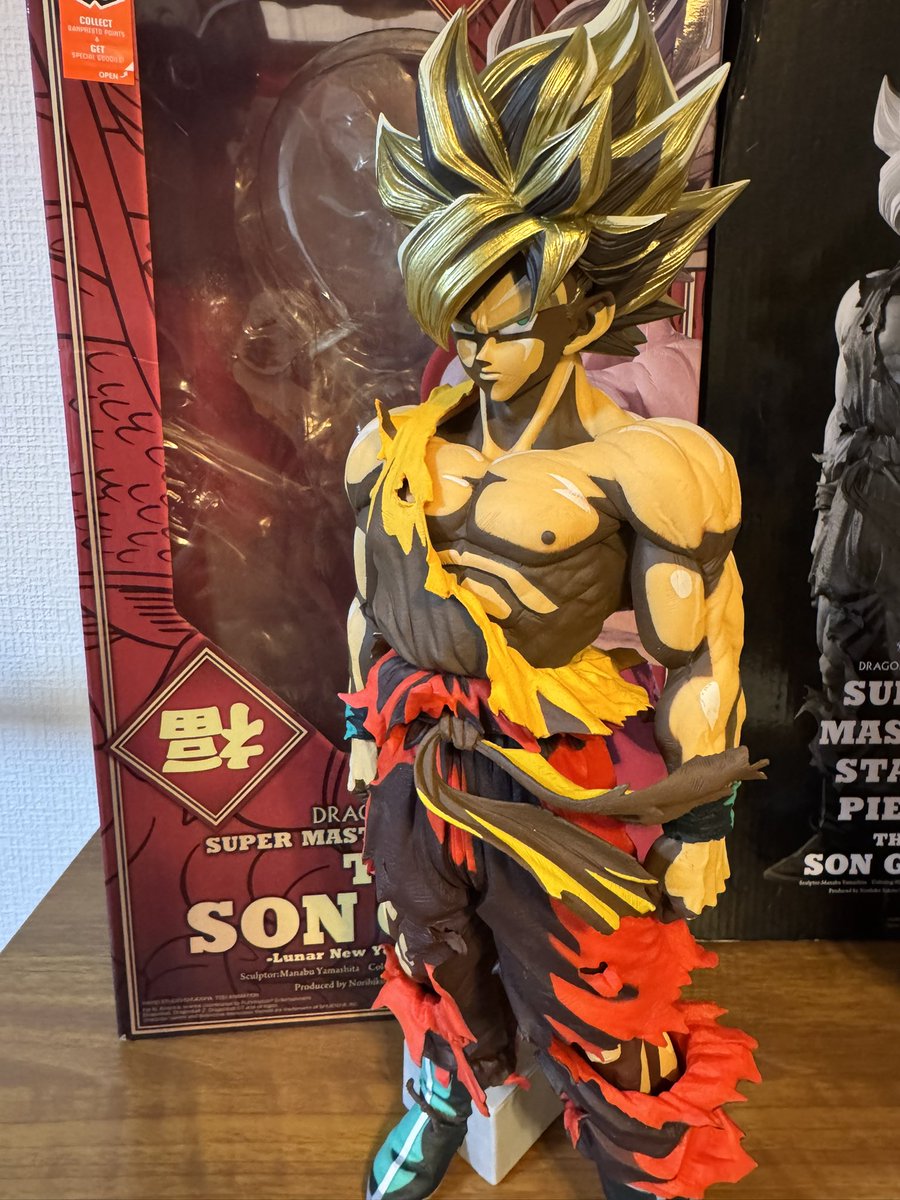 SMSP孫悟空 旧正月 開封！ 写真で伝えたいこの神々しさ、全然伝わら