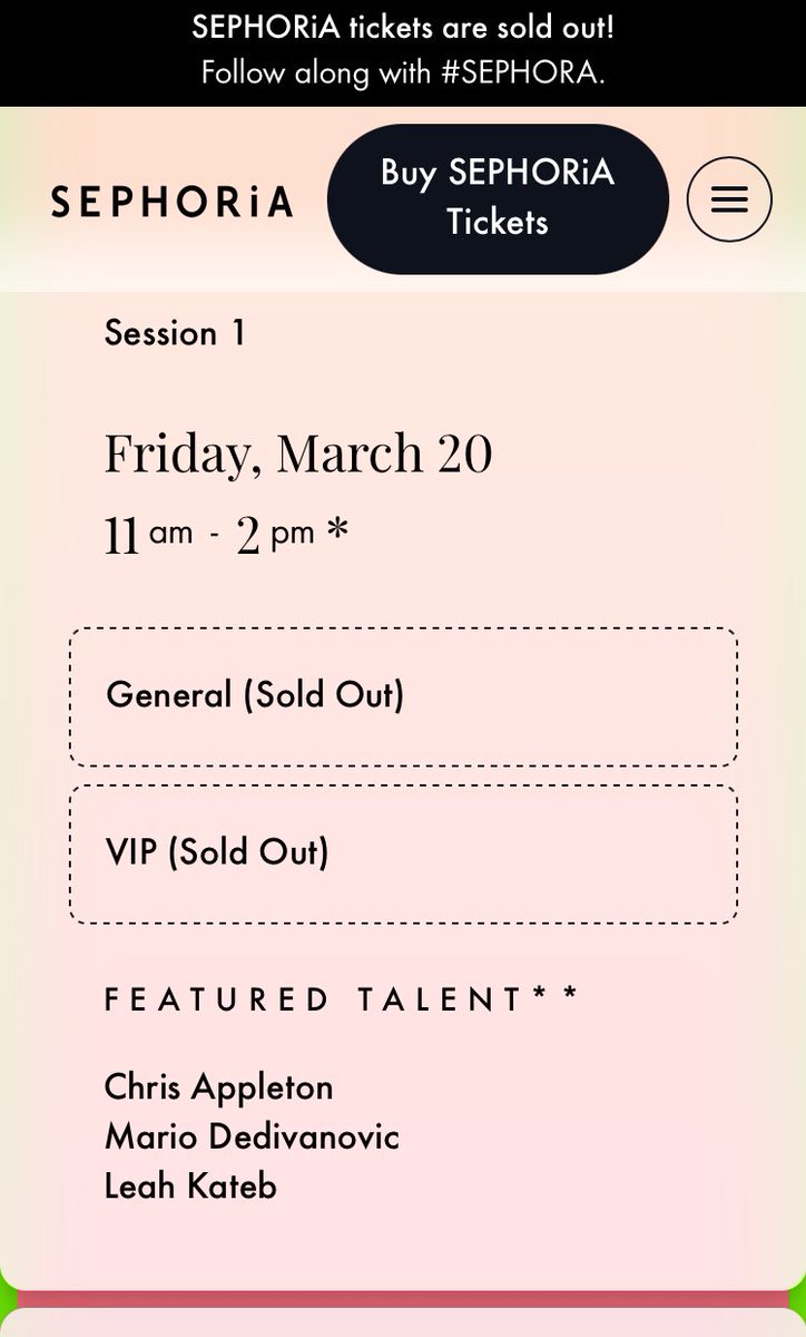 ANYWAYS Leah has these upcoming events in March.
