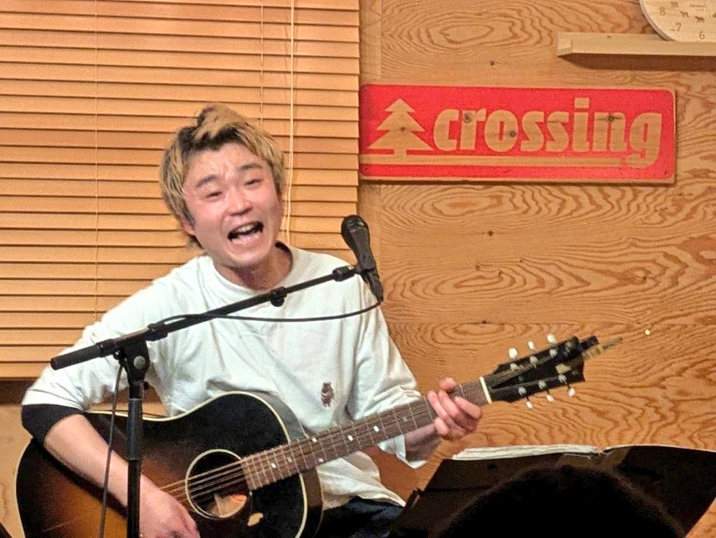 新代田crossing弾き語り、ご来場の皆様と共に素敵な時間を共有させて