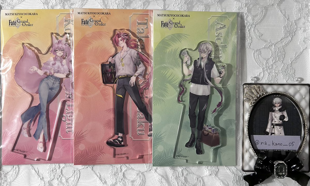 交換】Fate/Grand Order fgo マツキヨ ココカラファイン アクリル