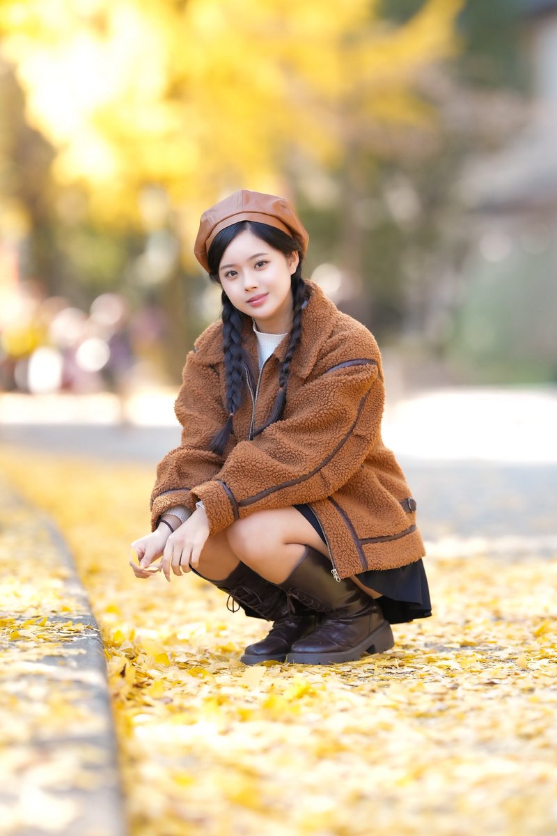 ななサク撮影会 『銀杏GIRLZ』 ～大阪城公園～ モデル•*¨*•.¸¸♬︎ い