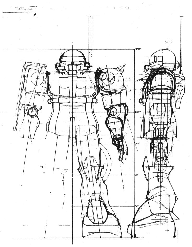 meadgundam #ミードガンダム (1999)は #シドミード が66歳で3度目に