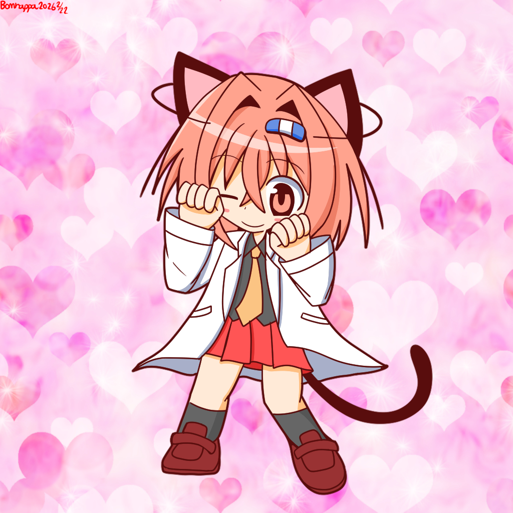 🩹「猫の日なのでニャオシマになってみましたにゃー！！ すいません