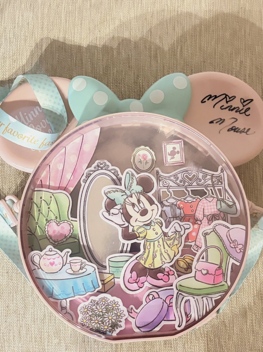 前と同じメンツでパルパルってきた🎀꙳.* ミニーのポップコーン