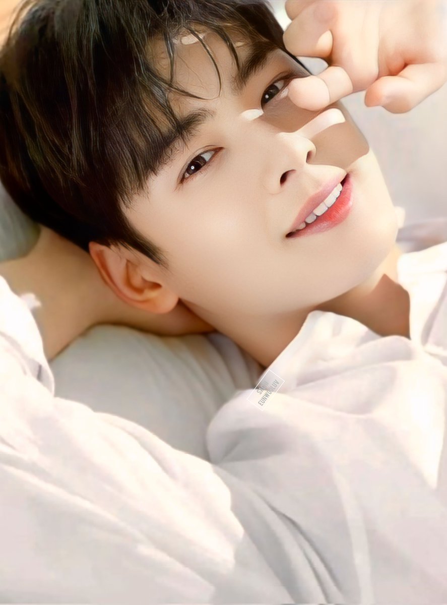 1日の始まりはウヌくん💙💙💙 #차은우 #チャウヌ #CHAEUNWOO #마음은_