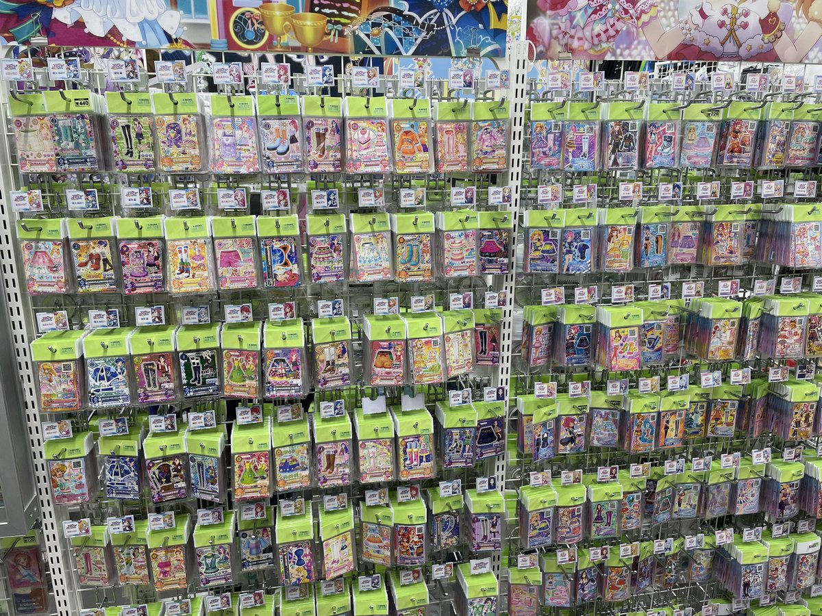 コーナー紹介】 アイカツ！ 当店自慢のアイカツコーナー紹介です