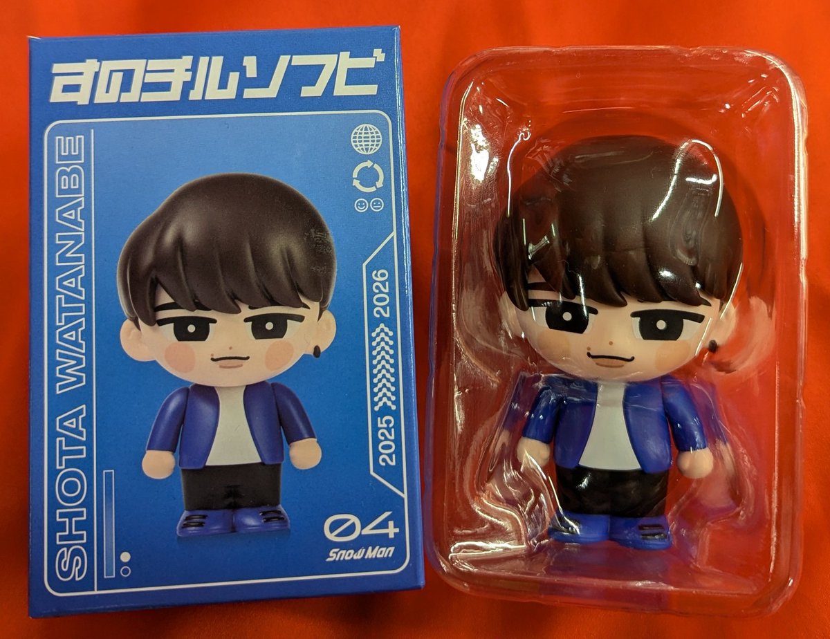 ☃️新入荷情報☃️ SnowMan 25-26年 ON 渡辺翔太/すのチルソフビ (箱