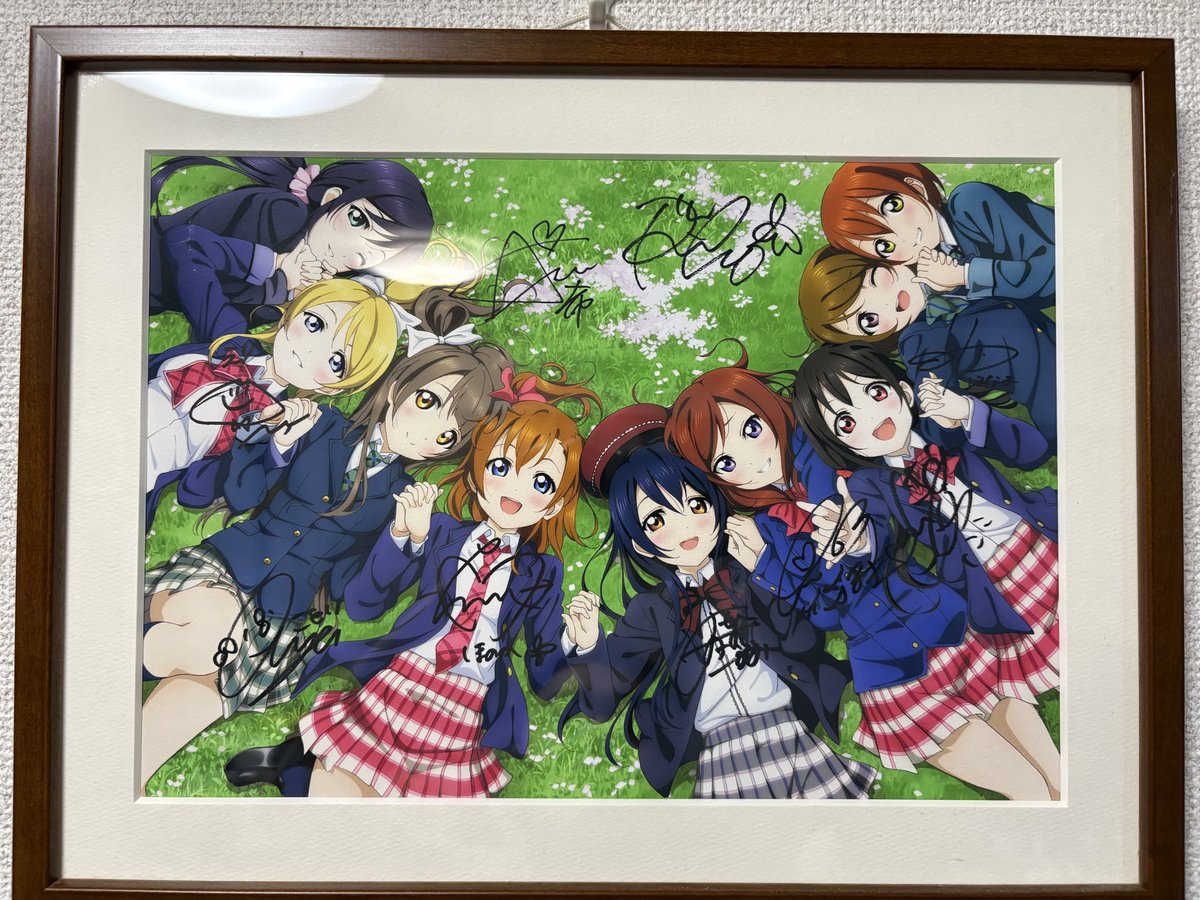 シリアルナンバー入りキャラファイングラフが受注生産に変わったみたい