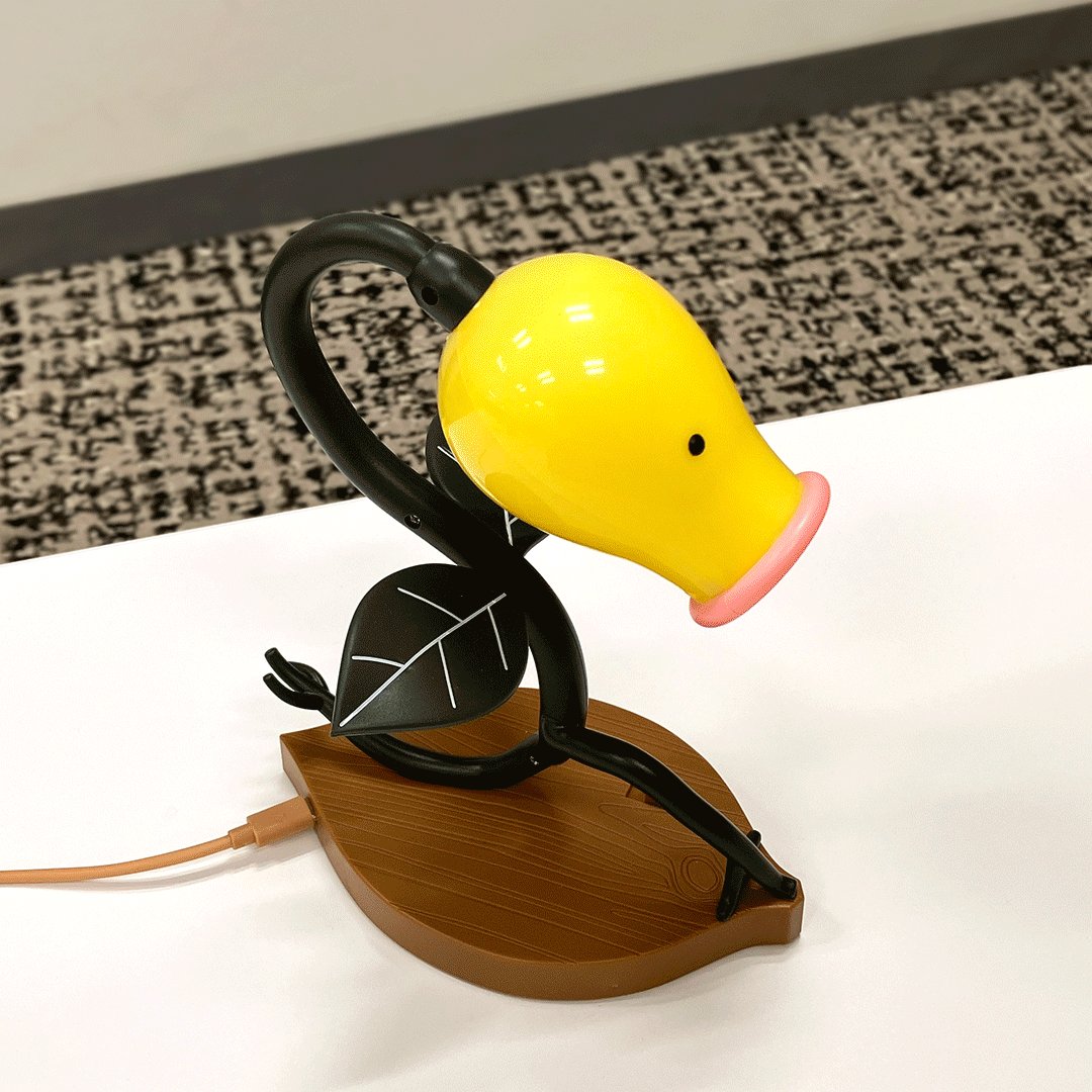 ポケモンコンシェルジュ に登場した #マダツボミ のランプがLEDライト