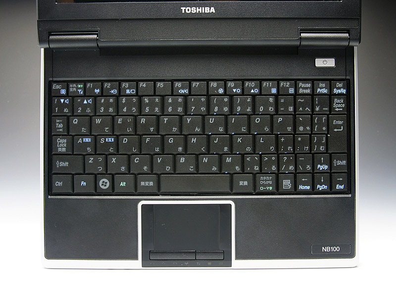 東芝「NB100」フォトレビュー