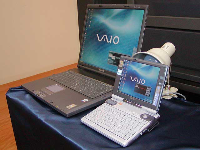ソニー、世界最小/最軽量のモバイルノートPC「バイオU」
