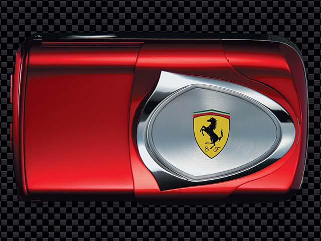 オリンパス、フェラーリレッドのデジカメ「Ferrari DIGITAL MODEL 2003」