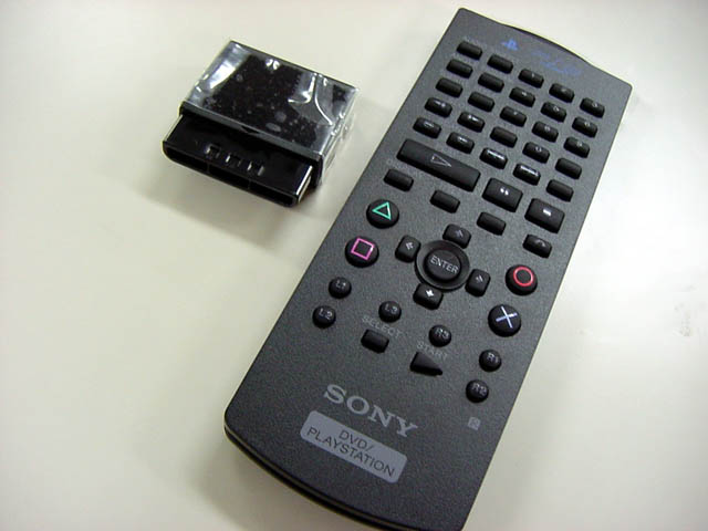プレステ2専用純正DVDリモコンが発売開始