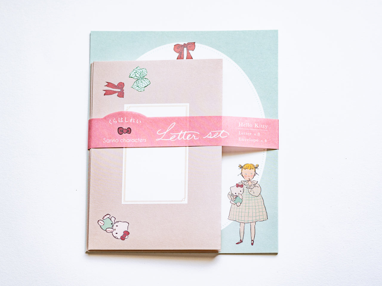 サンリオ レターセット ハローキティ グリーン – 文化堂 │ Pentonote