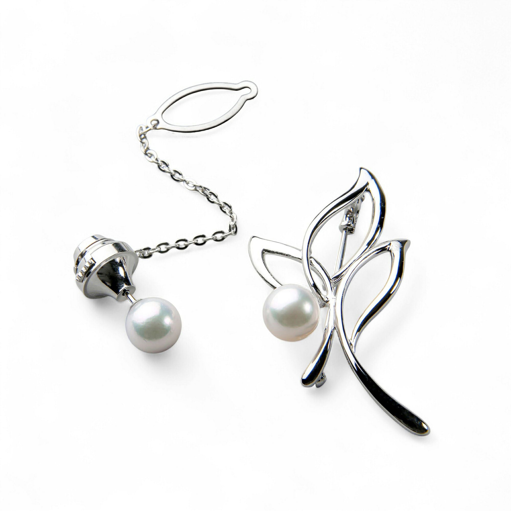 WEB限定】《母の日父の日・敬老の日に》あこや真珠 ブローチ