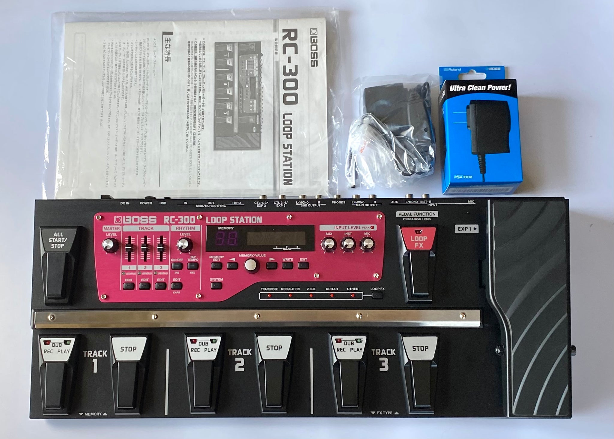 Boss RC-300 LOOP STATION 超美品 boss rc-300 ルーパー loop station