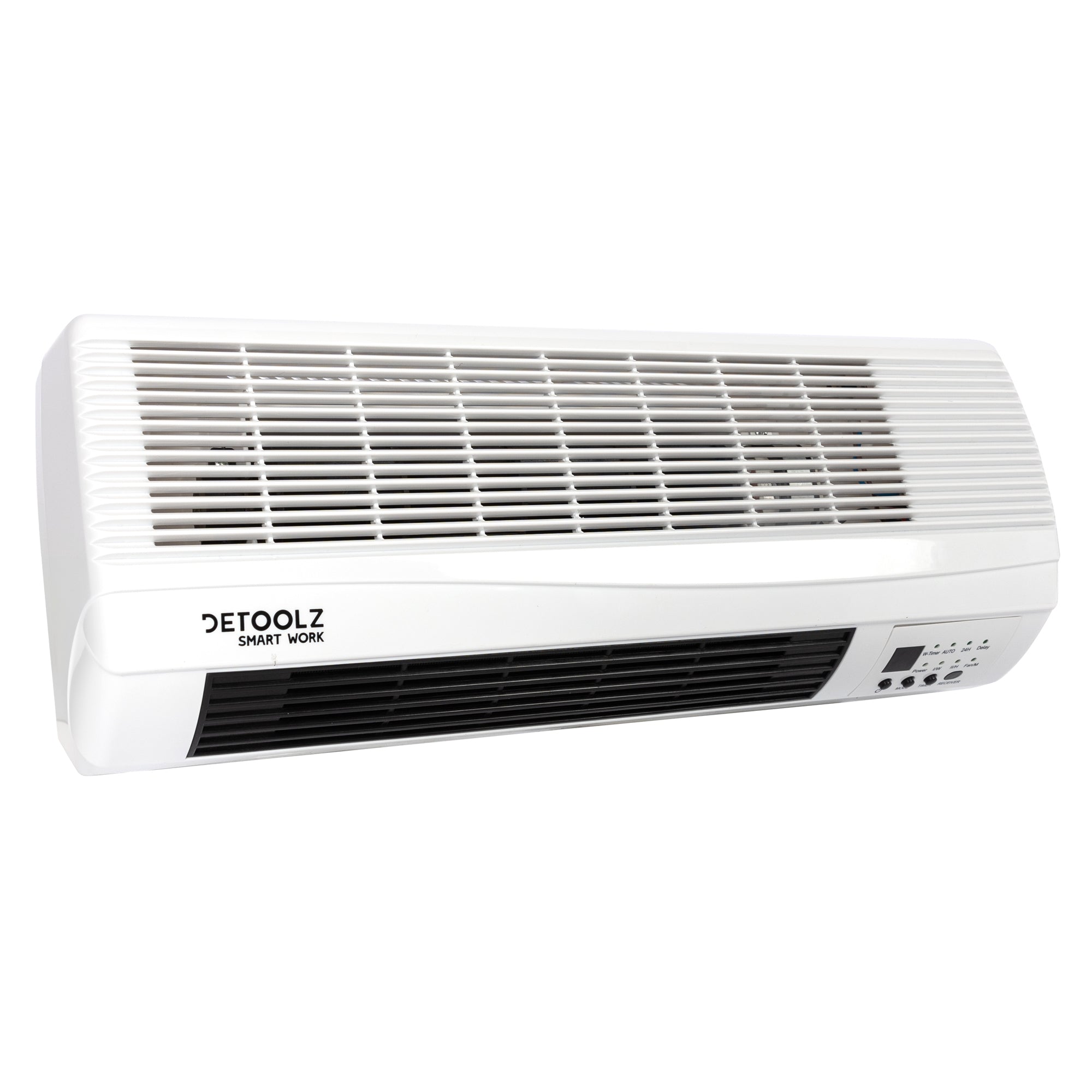 Aeroterma de perete Detoolz, 2KW, 2 trepte de putere, cu afisaj