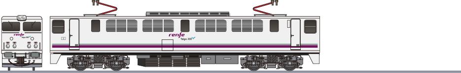 スペイン国鉄 269.403形 「タルゴ200」(Renfe class 269)の