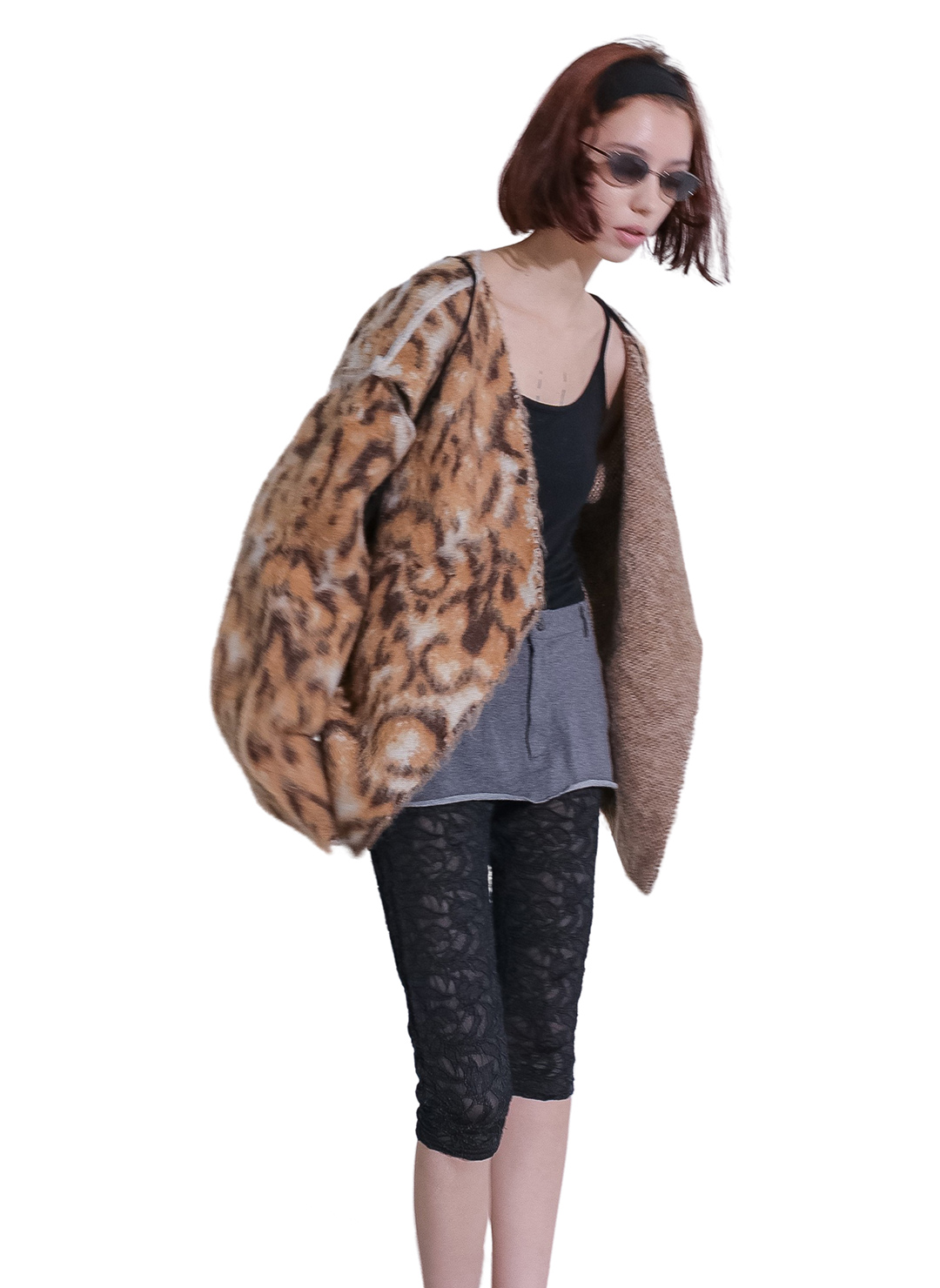 Wide Slit Cardigan/Brown｜PERVERZE | パーバーズの公式オンラインストア