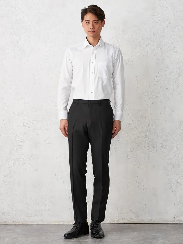 M．グレー リントラ加工スラックス カルゼ ブラック/グレー | P.S.FA