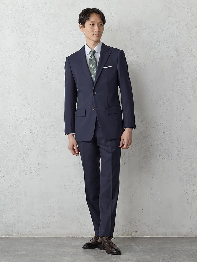 上下洗える】2釦スーツ【クラシコ】ストライプ ネイビー | P.S.FA公式通販