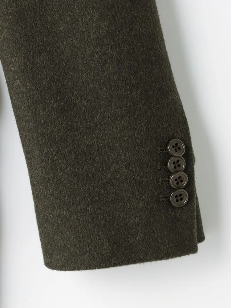 ウールビーバージャケット オリーブグリーン | P.S.FA公式通販