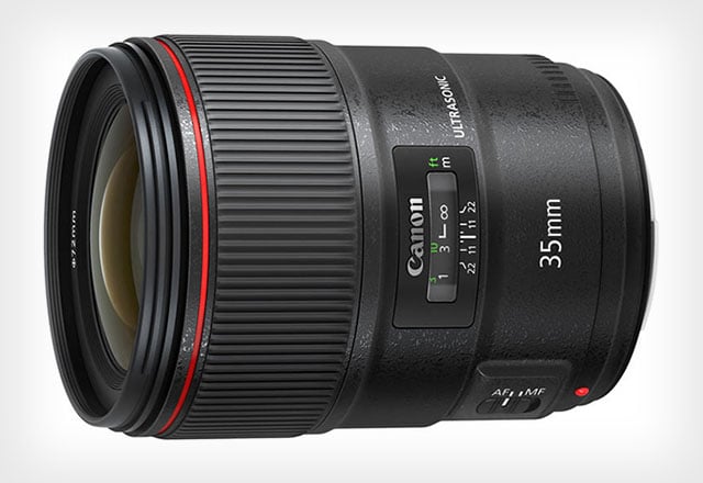 Canon Unveils the 35mm f/1.4L II, the First Lens with Blue